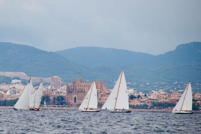 Sieger Der Xxiv Regata Illes Balears Classics Wurde Die Spanische Jacht Argos By Birgit Unger Deluxe Mallorca Medium