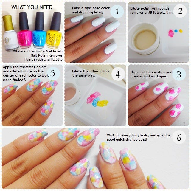 Easy Summer Nail Art. Nail art has become an art form in… | by Amber ...