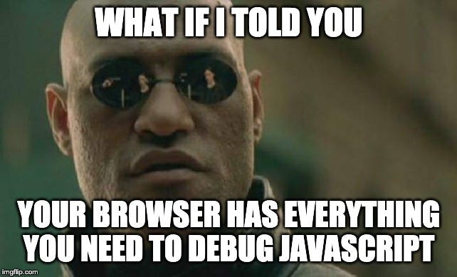 dev tools meme