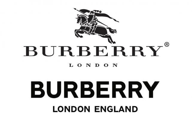 brands like burberry