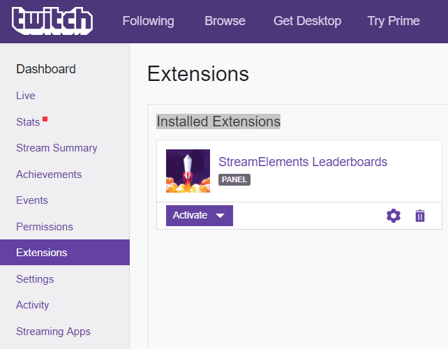 Twitch Extension is live!. ** New version of the extension