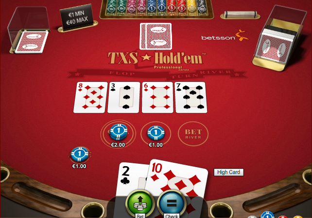 Real texas holdem poker online