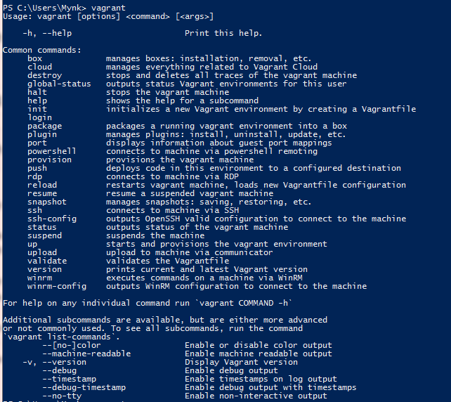 Install and Use Vagrant on Windows 7 by Mayank Sekhar Medium