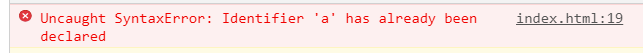 error