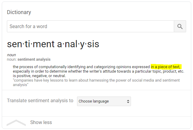Sentiment Analysis Using Lstm Step !   By Step Towards Data Science - sentiment analysis from dictionary