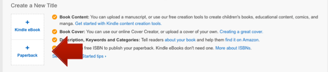 A Four Step Guide to Self-Publish Your Paperback Book