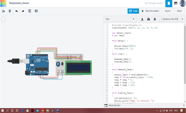 TEMPERATURE SENSOR USING ARDUINO. ABSTRACT: | by Venkatesh | Medium