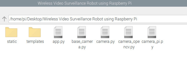 wireless video surveillance robot