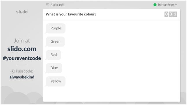 The Complete Guide How To Use And Facilitate Live Polls In Your Presentation By Slido The Future Of Meetings By Slido Medium
