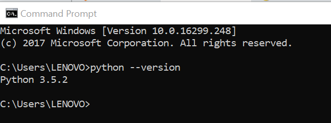 Simple steps for install Python and Tensorflow | by ASCOM-LAB | Medium