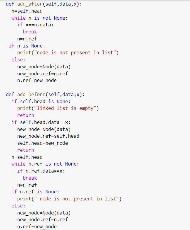 Linked lists Using Python. It is a linear data structure made up… | by ...