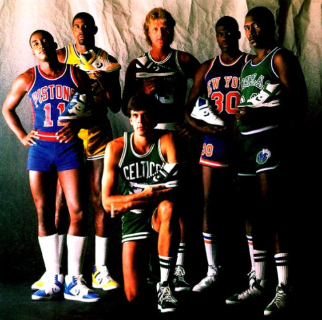 converse basketball shoes 1980s