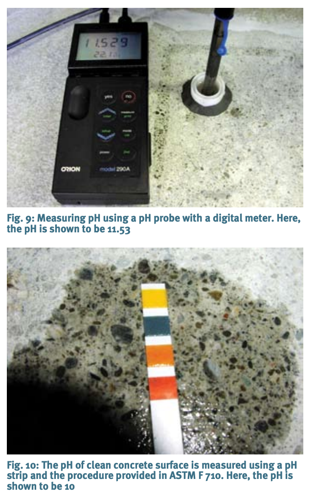Testing pH of Concrete A Need For A Standard Procedure by Concrete