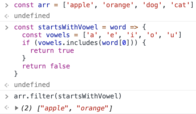 Fun with the JS filter function. Today is going to be an in-depth look ...