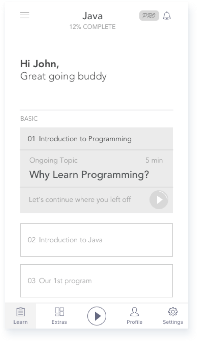 Learning Programming made fun & easy — UX / UI Design Case Study