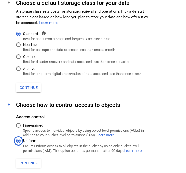 Create a bucket in Google Cloud Platform and make its objects publicly