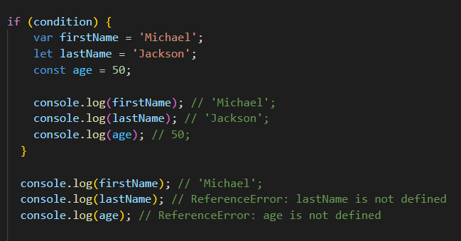 Subtle Yet Powerful Differences of var, let and const in JavaScript ...