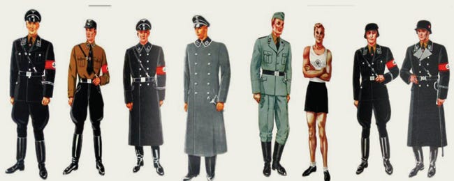Hugo Boss: Hitler's Tailor. How Hugo Boss produced the uniforms of… | by  Andrei Tapalaga ✒️ | History of Yesterday