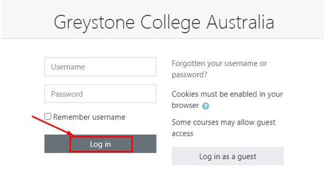 ILSC Moodle Login Greystone College Australia By Eleanor John Medium
