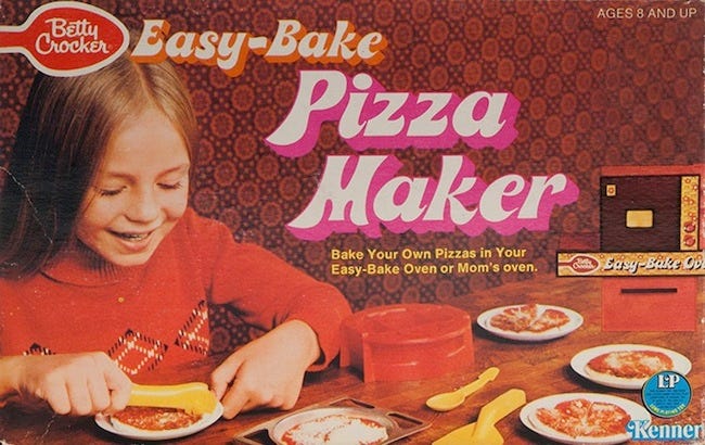 easy bake oven pizza