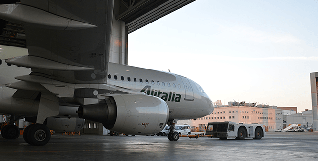 Alitalia slot heathrow flight