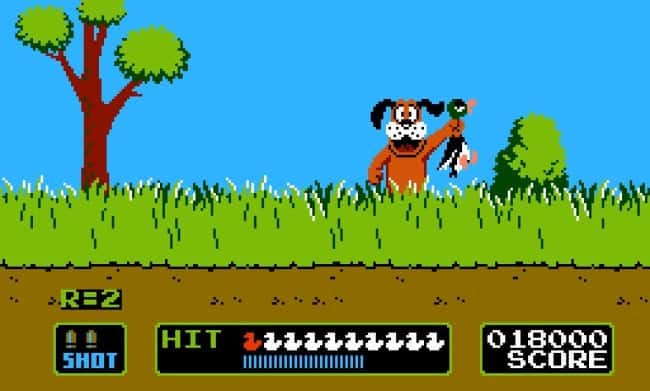 nintendo duck shooting game