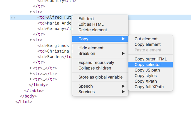 Scraping HTML Tables with Nodejs Request and Cheerio | by Stefan Hyltoft |  Medium