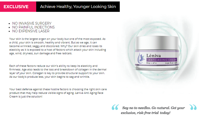 leniva anti aging serum