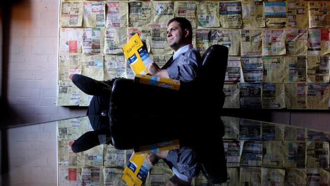 Tansel Ali 4 x Australian Memory Champion memorized 2 Yellow Pages Phone books in just 24 days.