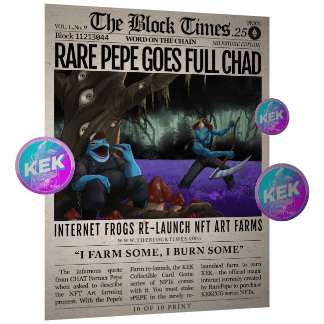 Rpepe Token Attention Kekistanians By Rare Pepe Medium