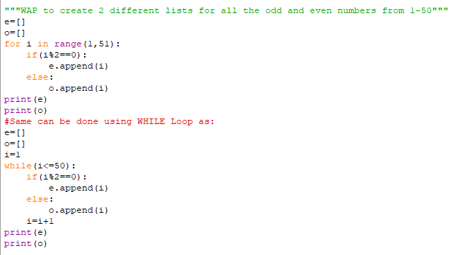 Practicing Iterative Statements in Python Programming | by Rahul ...
