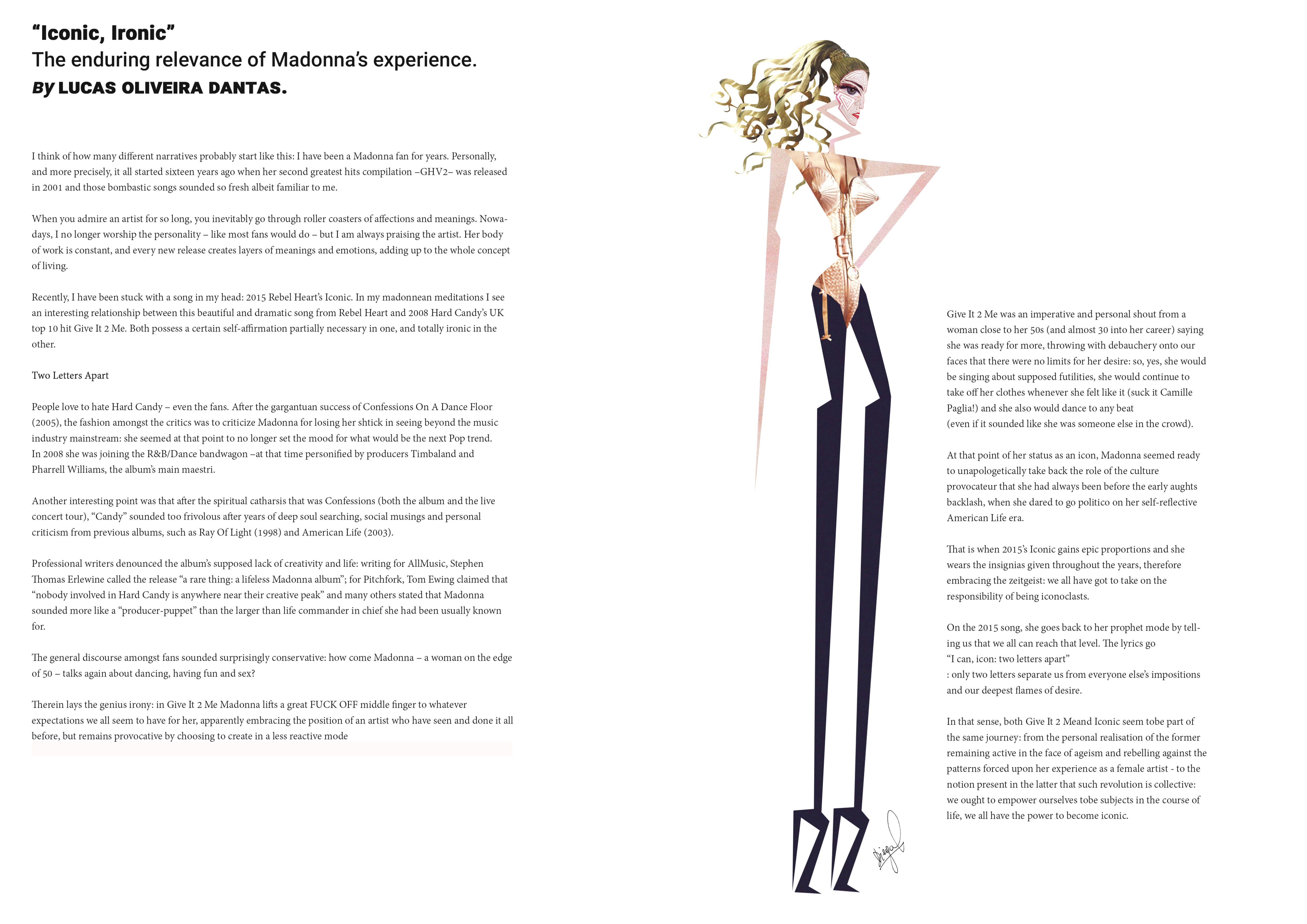 Iconic Ironic The Enduring Relevancy Of Madonna S Experience By Lucas Oliveira Dantas Medium