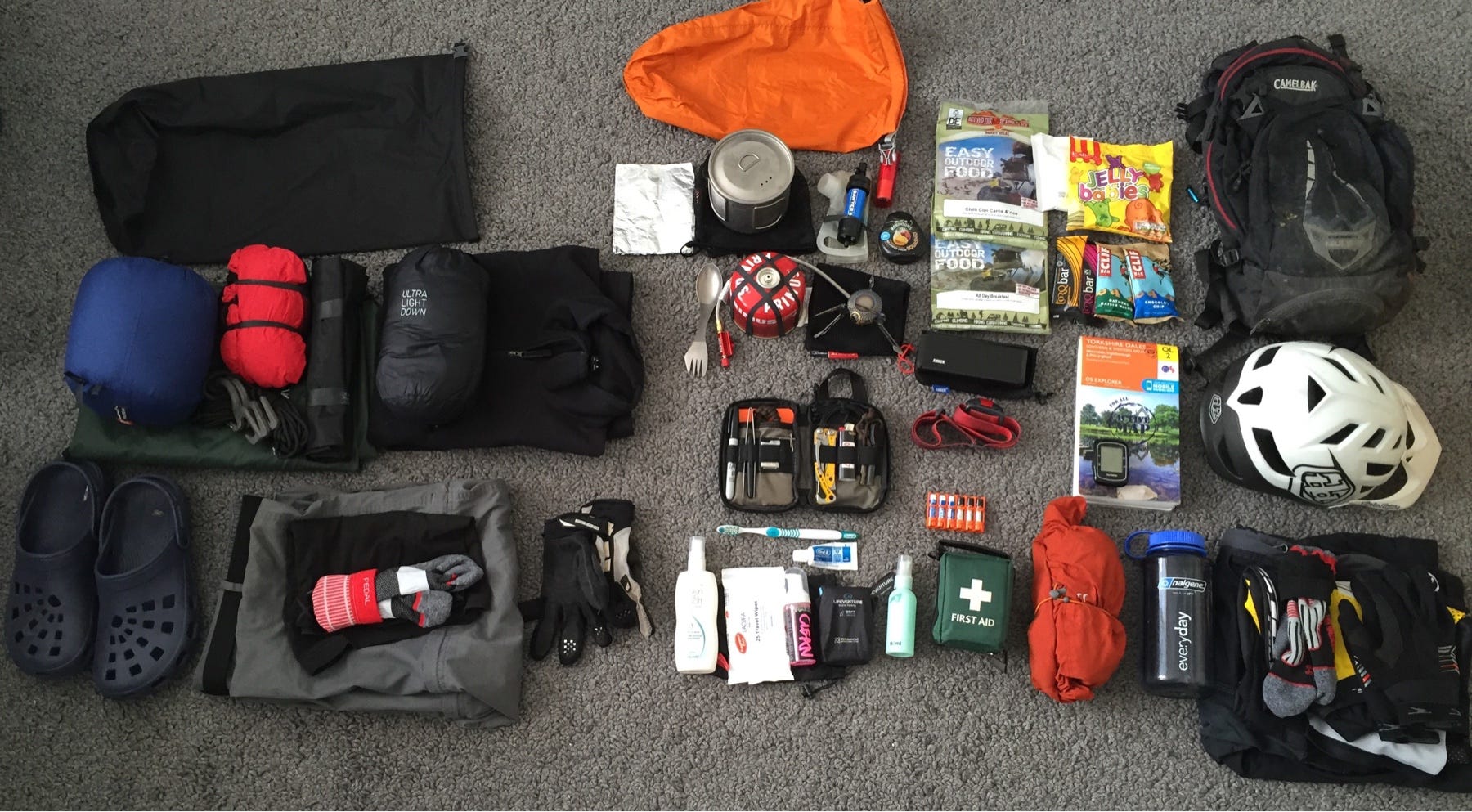 bikepacking essential kit