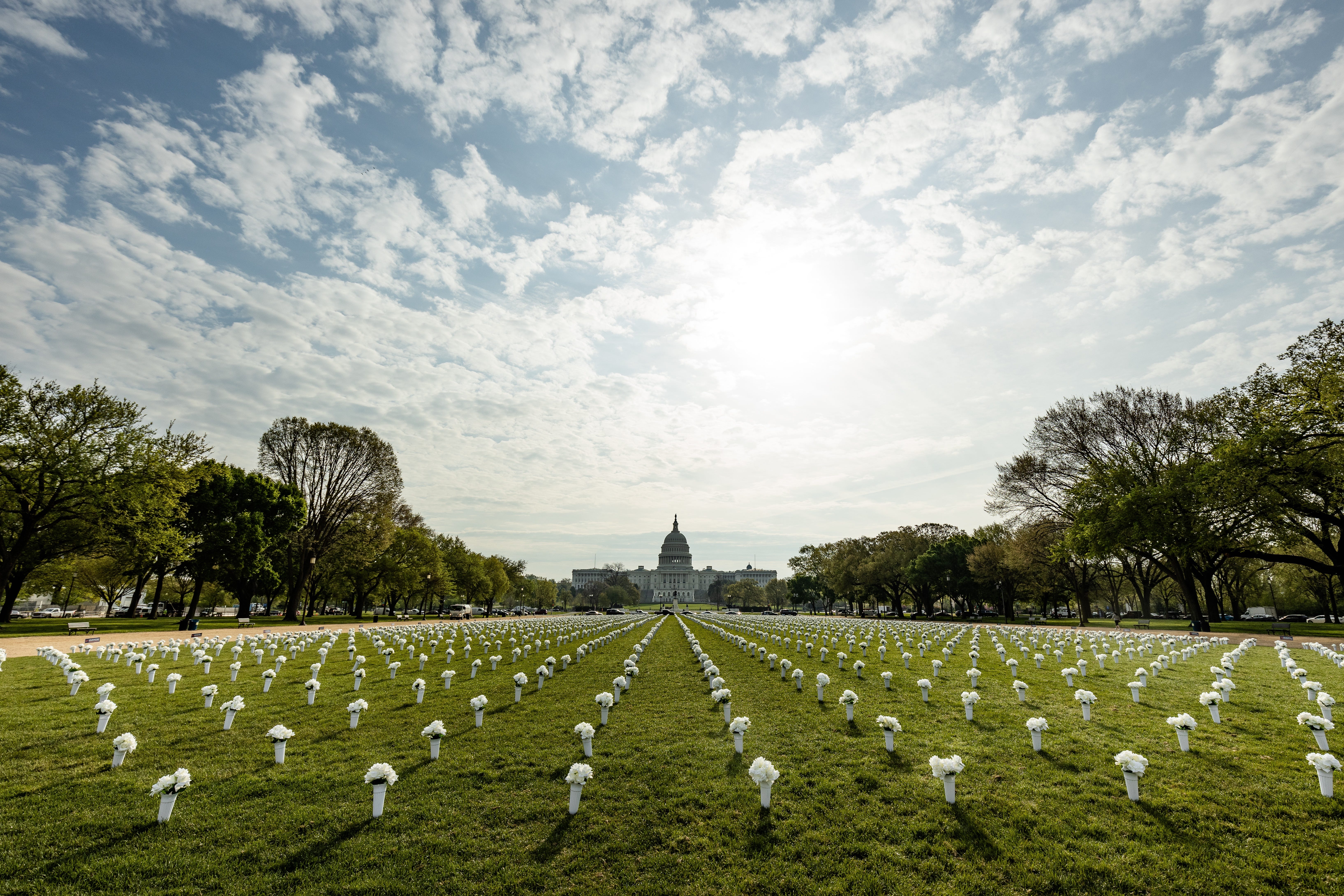 Behind-the-scenes photos of the week April 12–16, 2021. United States Capitol, Washington, DC
