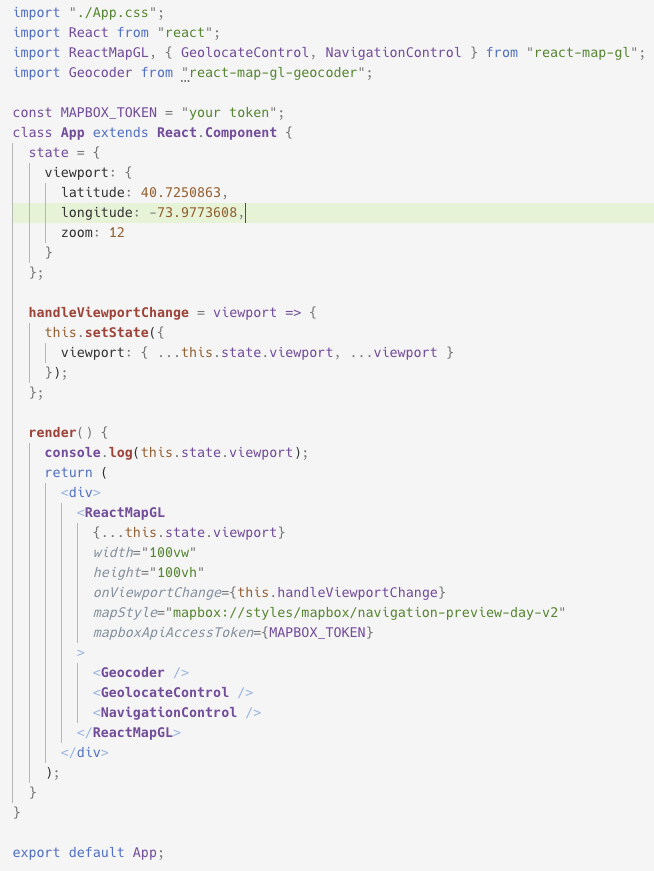 Mapbox Geocoding Example Javascript Intro To React Mapbox Gl Js. Getting Started With Geocoder | By Dallas  Bille | Better Programming