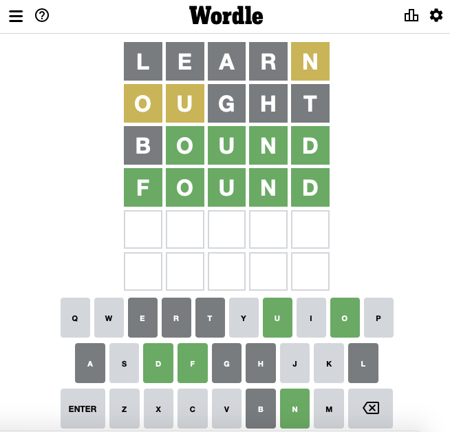 The Newest (and Most Difficult) Word Guessing Game | by Katie ...