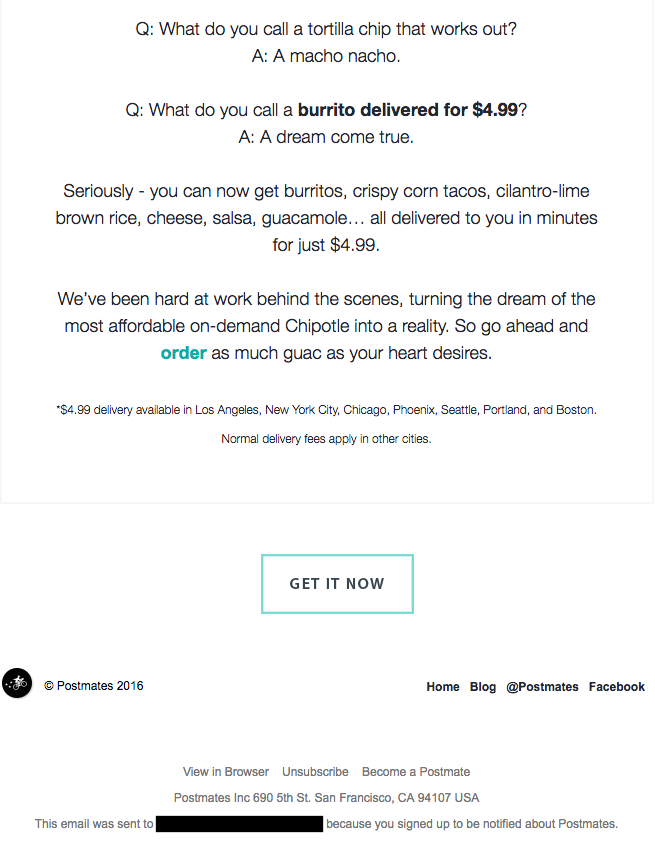 7 Of The Best Email Marketing Campaigns Of 2016 By Marketing Tips By 