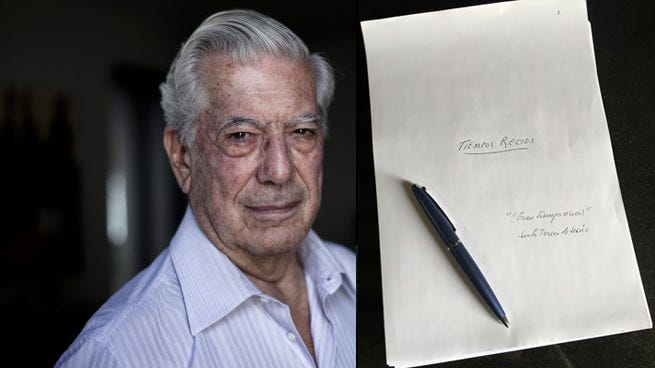  Tiempos Recios Llega La Nueva Novela De Vargas Llosa By Papel En 