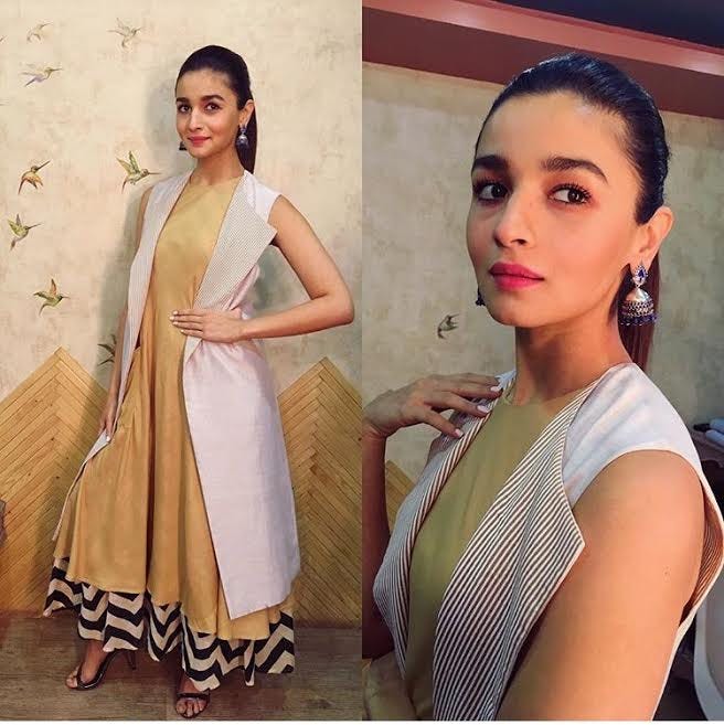 alia bhatt in indo western dress
