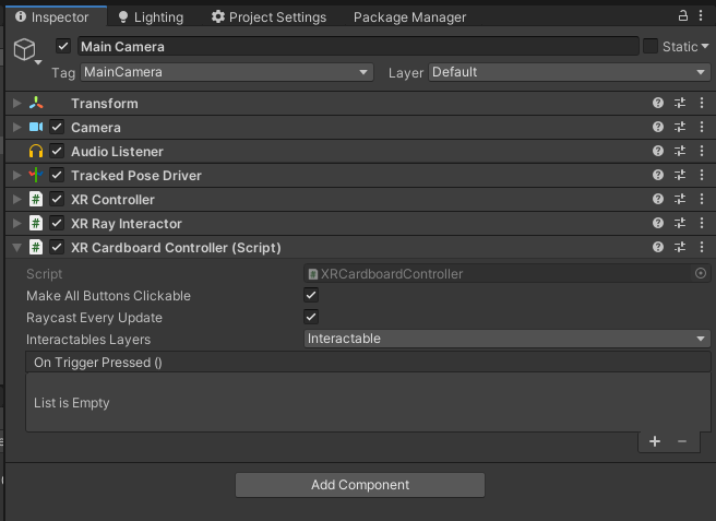 Cardboard Xr Plugin 2025