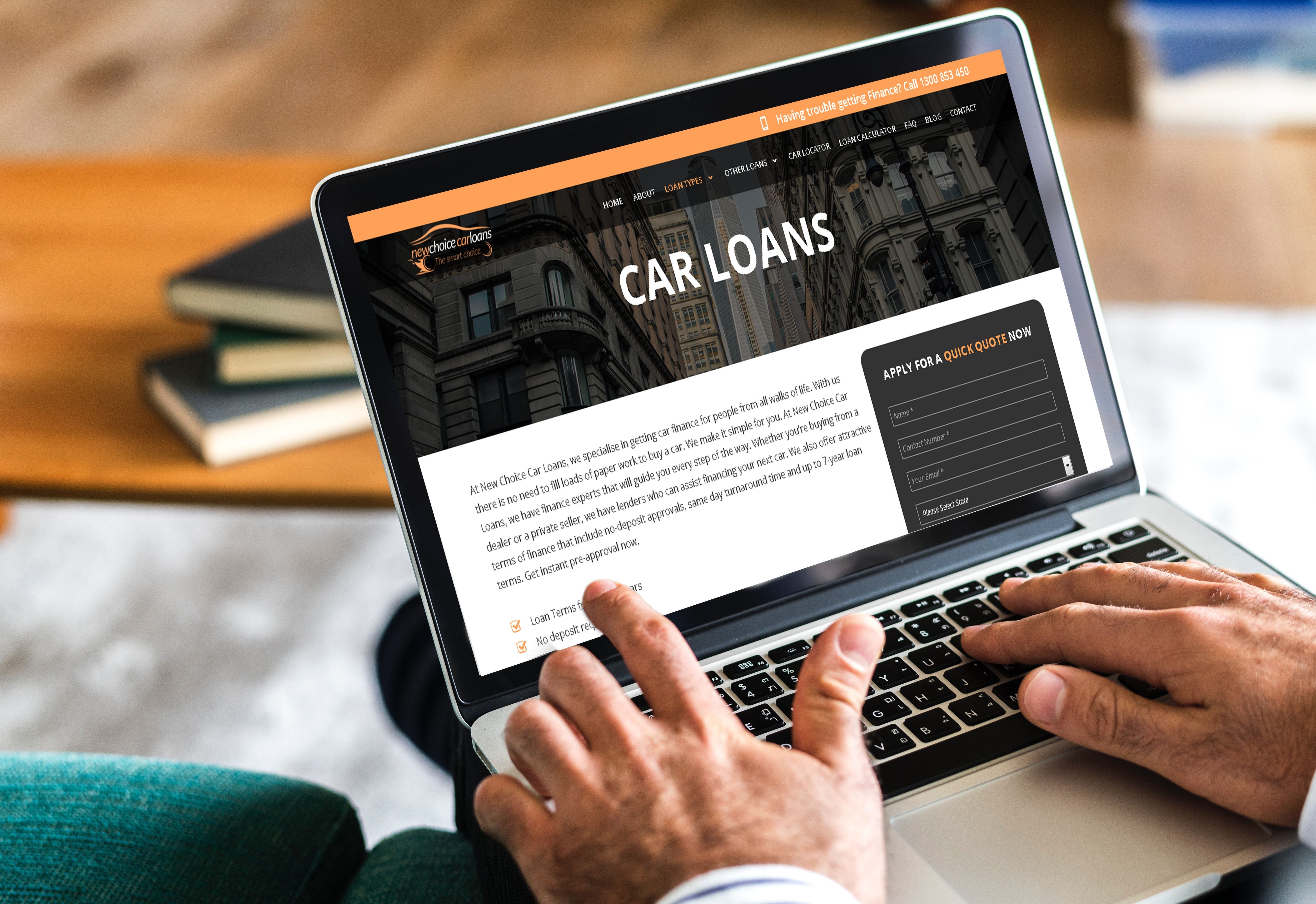 can i apply for a car loan online