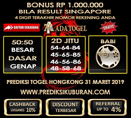 Togel Pengeluaran Hongkong Hari
, Prediksi Jitu Togel Hongkong Hari Ini Senin 1 April 2019 By Prediksi Kuburan Medium