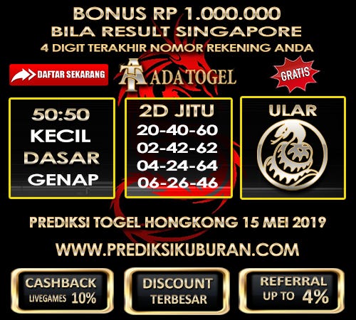 Prediksi Angka Jitu Togel Hongkong Kamis 16 Mei 2019 By Prediksi Kuburan Medium