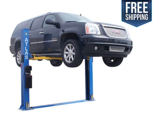 Atlas Bp8000 Baseplate 8 000 Lbs Capacity 2 Post Car Lift
