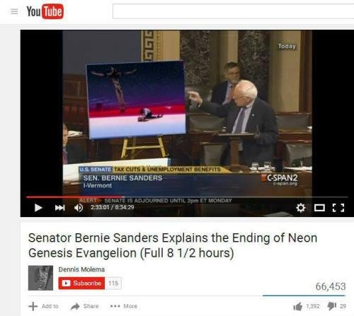Featured image of post Bernie Sanders Explains Evangelion