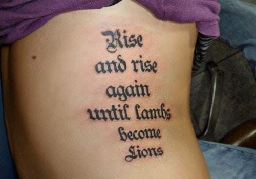 Just The Best Tattoo Fonts Out There By Inkdoneright Medium