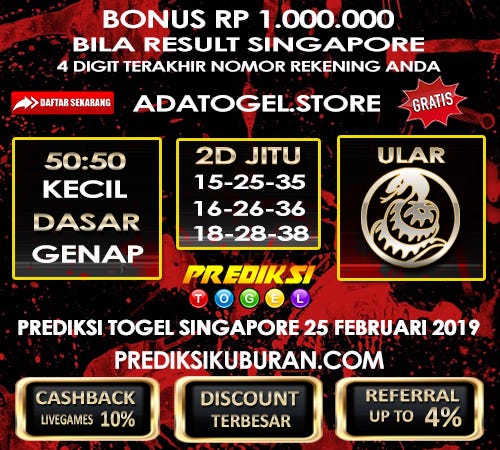Prediksi Jitu Togel Sidney Senin 25 Februari 2019 By Prediksi Kuburan Medium