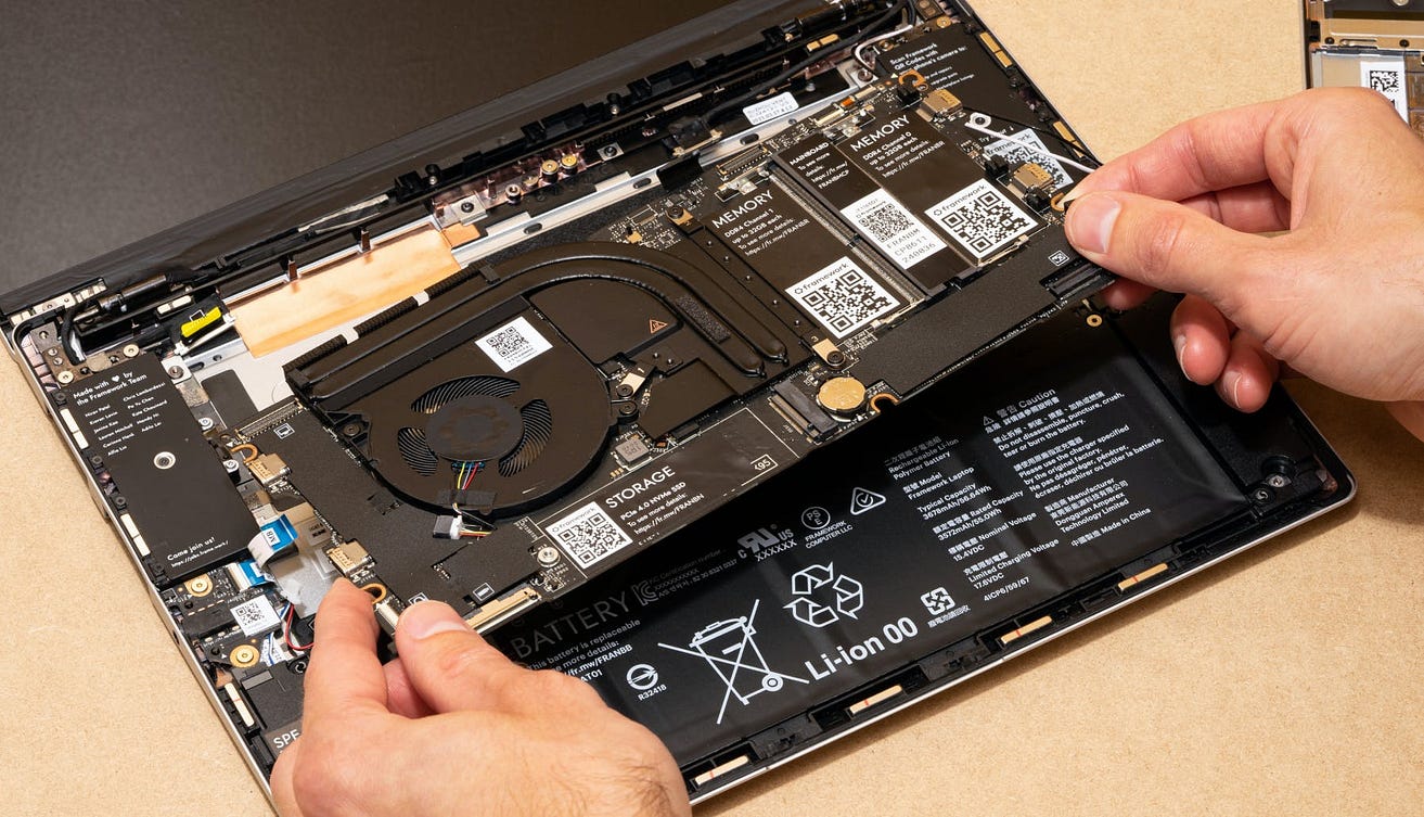 A Gloriously Fixable Laptop. The Framework calls BS on years of… | by Clive  Thompson | Debugger