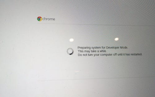 Turn On Developer Mode On Chromebook đinh Thành Medium - how to get chrome os to open roblox
