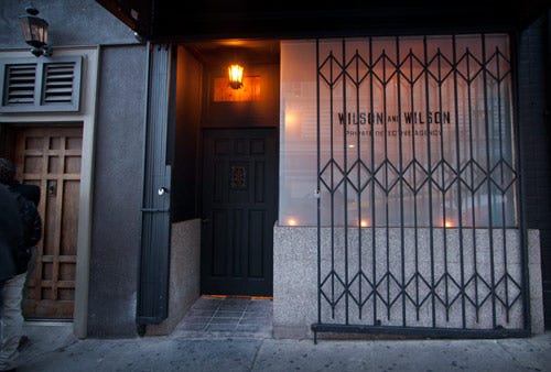 Wilson And Wilson Private Detective Agency Whisky Party